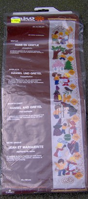 Hansel and Gretel Felt- appliquée